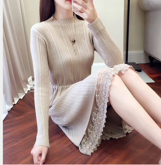 Zurich Knit Dress, Sweater Dress, Laying Dress