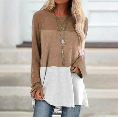 Tricolor sweater long sleeves - colorful & comfortable | Beckers Amsterdam ™